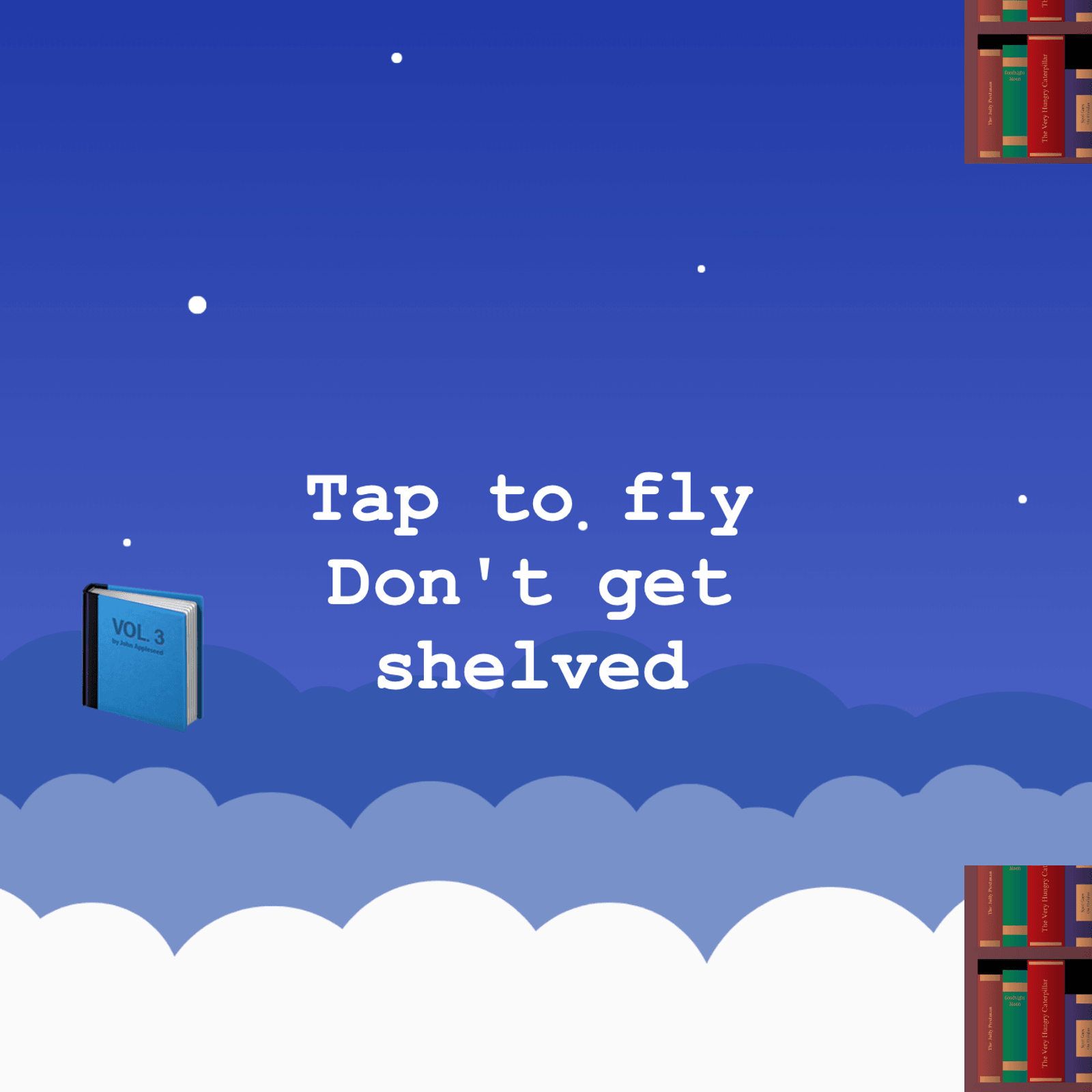 Screenshot: Flappy Book